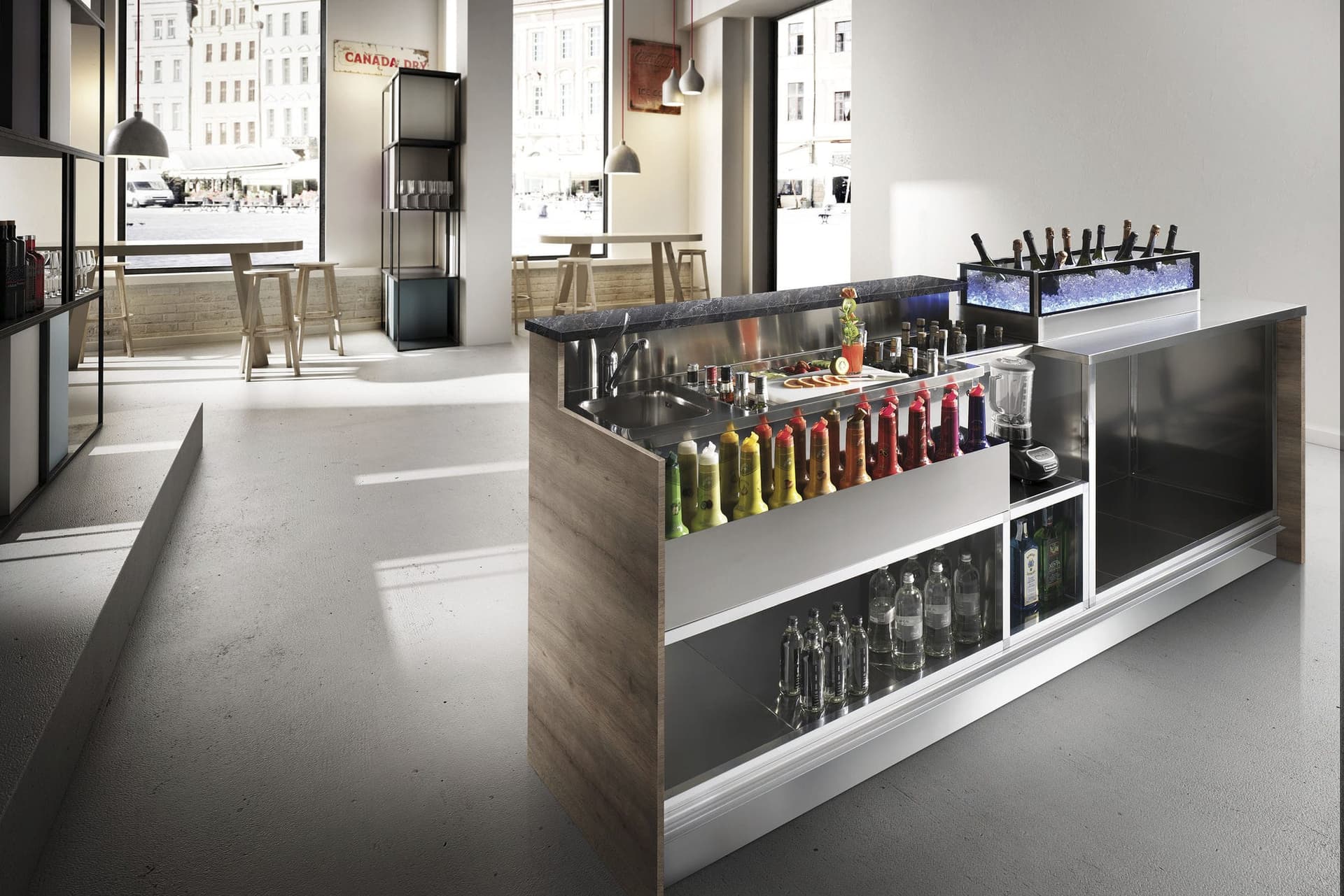 Minibar für die Eisenbahn: Ihr Partner für exklusive Cocktails