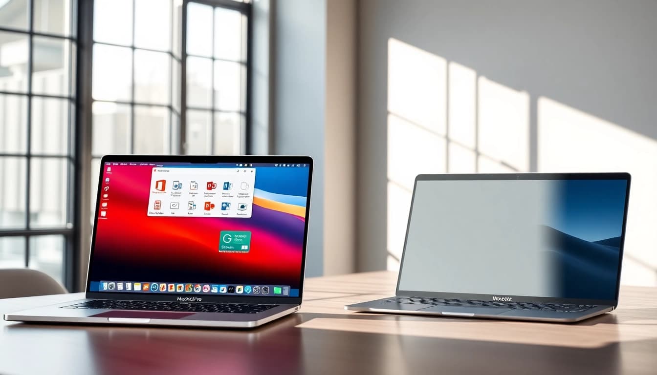 Verstärke deine Produktivität mit der Office 2024 Mac Lizenz für MacBook Air und MacBook Pro M3 und M4 auf eleganten Geräten.