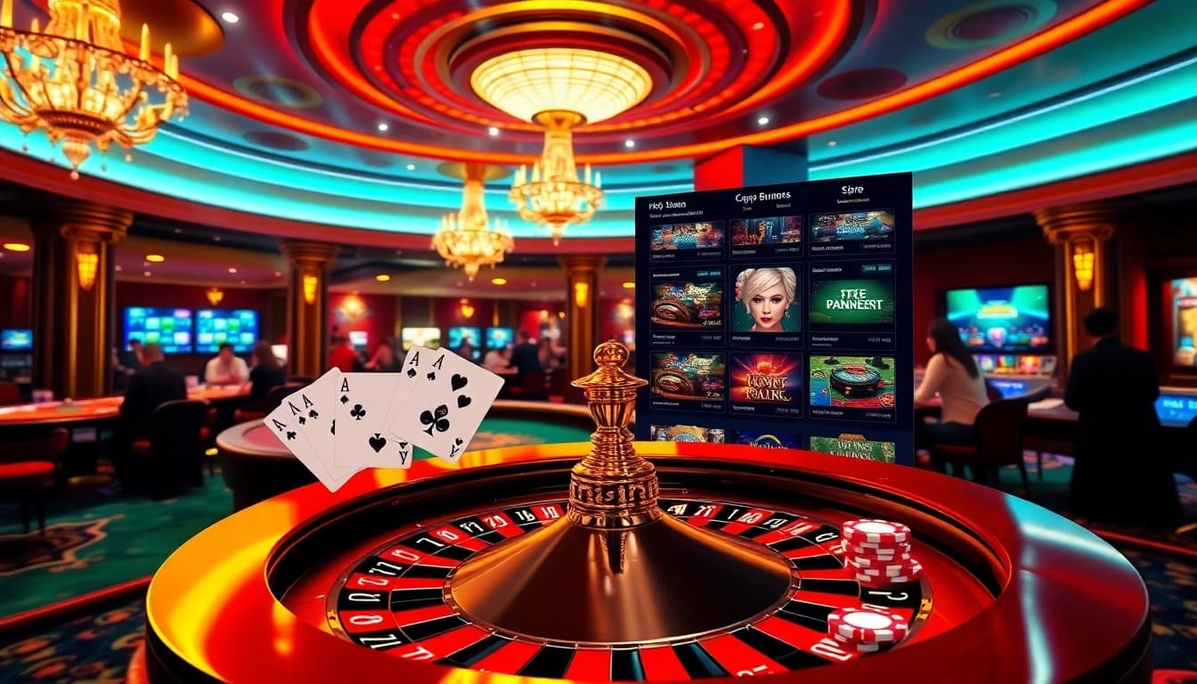 Trải nghiệm các trò chơi hấp dẫn tại https://luck8.net với bầu không khí casino sang trọng và giao diện cá cược trực tuyến sống động.