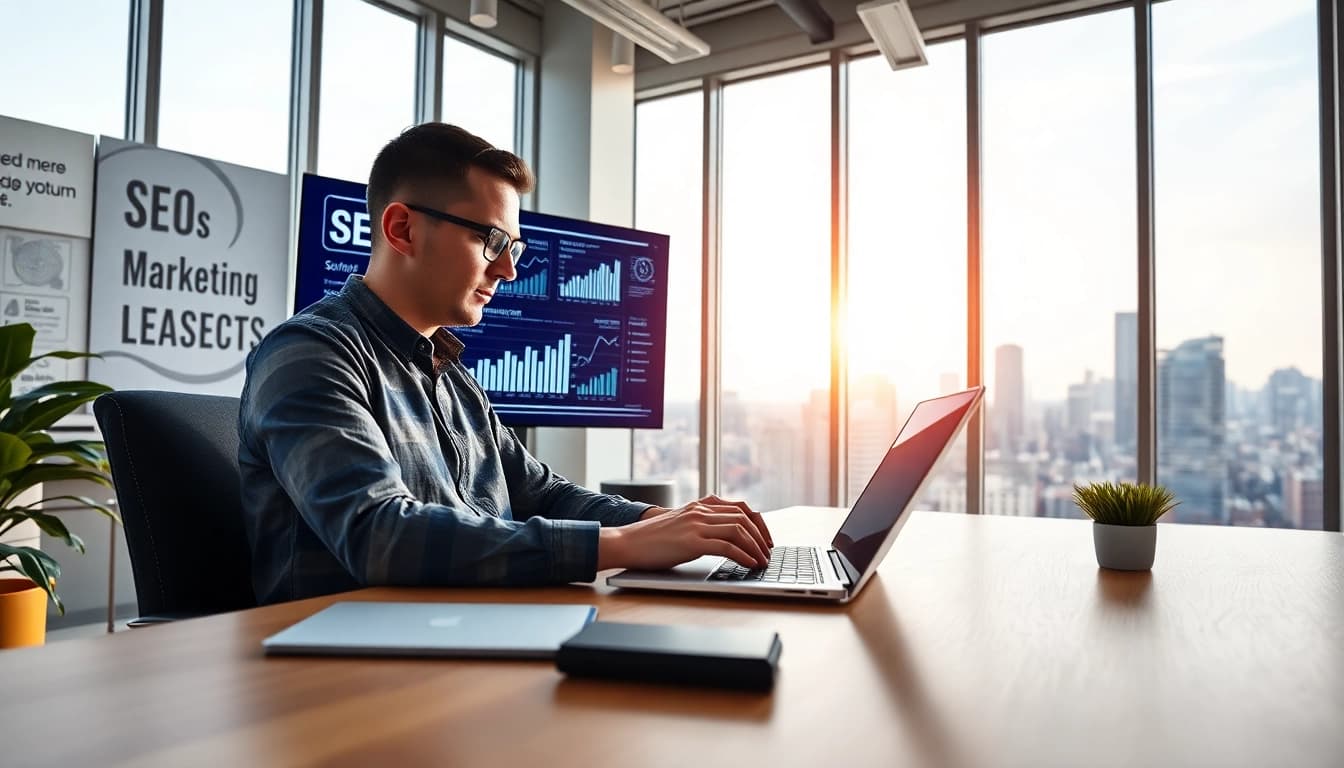 Maximize your visibility with SEO Tipps: Professional strategist enhancing website performance.
