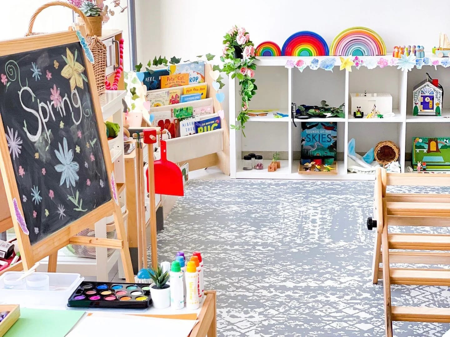 Fantasie fordern durch kreative Beschaeftigung Kinder 3 Jahre