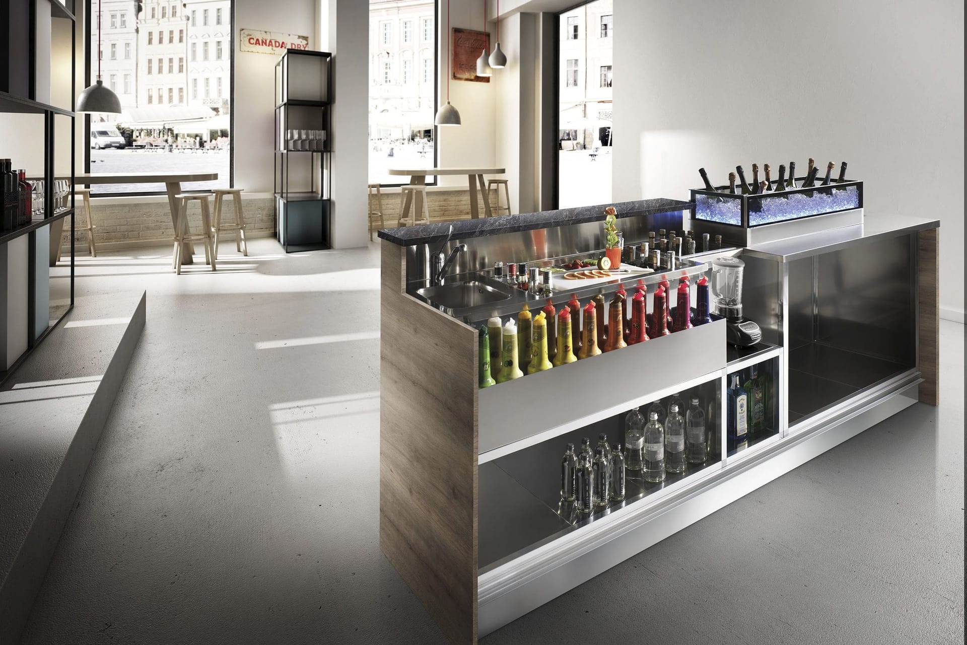 Minibar für die Eisenbahn: Ihr Partner für exklusive Cocktails