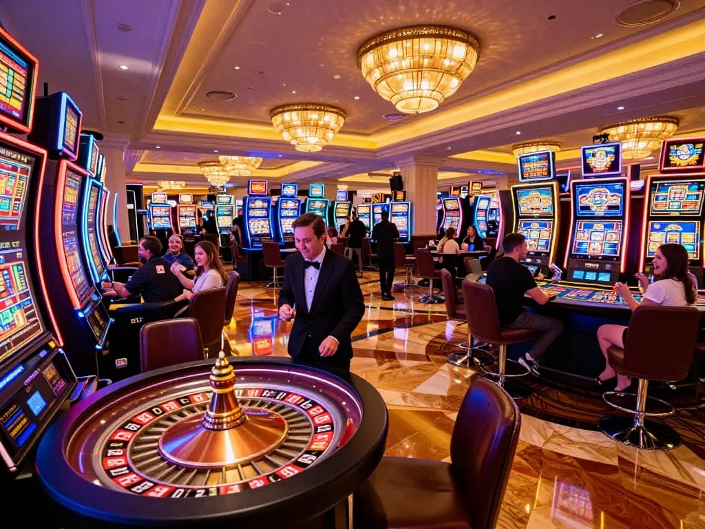 Experience the excitement at go 88 casino with vibrant slot machines and engaging gameplay.
