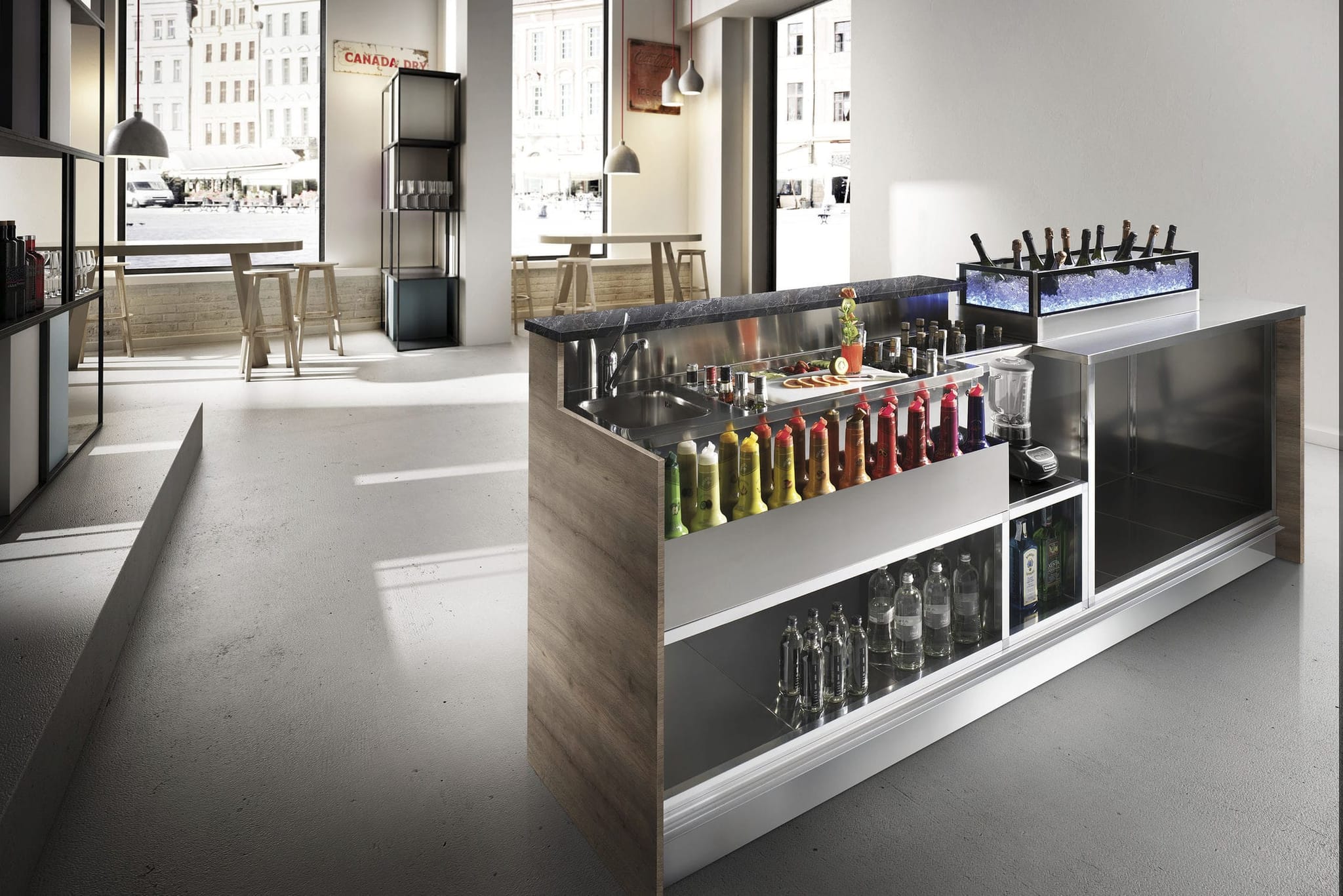 Minibar für die Eisenbahn: Ihr Partner für exklusive Cocktails
