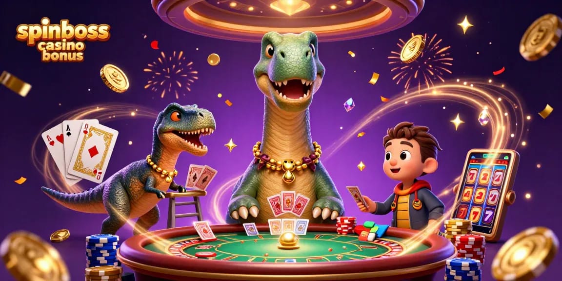Erleben Sie den SpinBoss Casino Bonus mit exklusiven Karten und tollen Casinospielen.