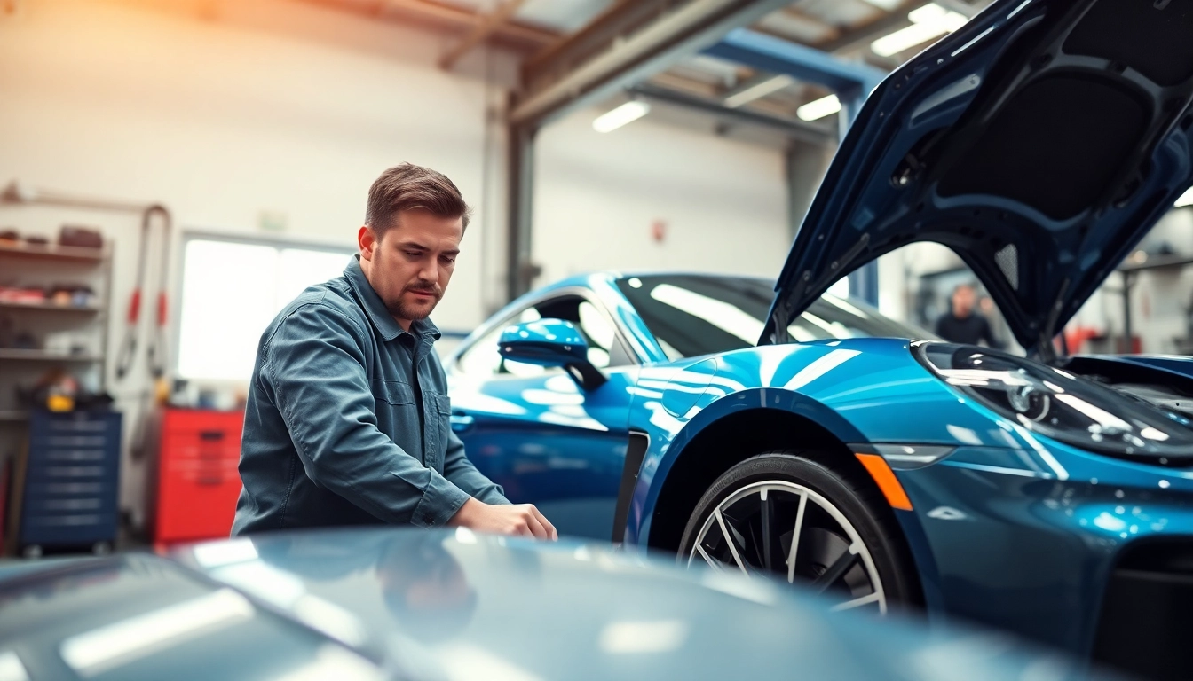 Das wichtigste ist !!! die präzise Wartung eines Hochleistungsfahrzeugs durch einen Mechaniker.