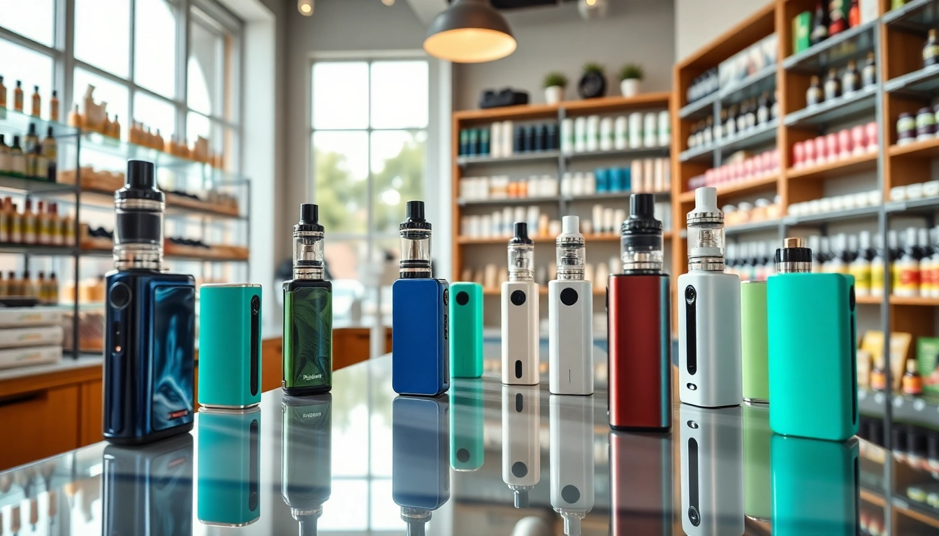 Erleben Sie die Vielfalt der hqd vape Geräte in einem modernen Vape Store-Umfeld.