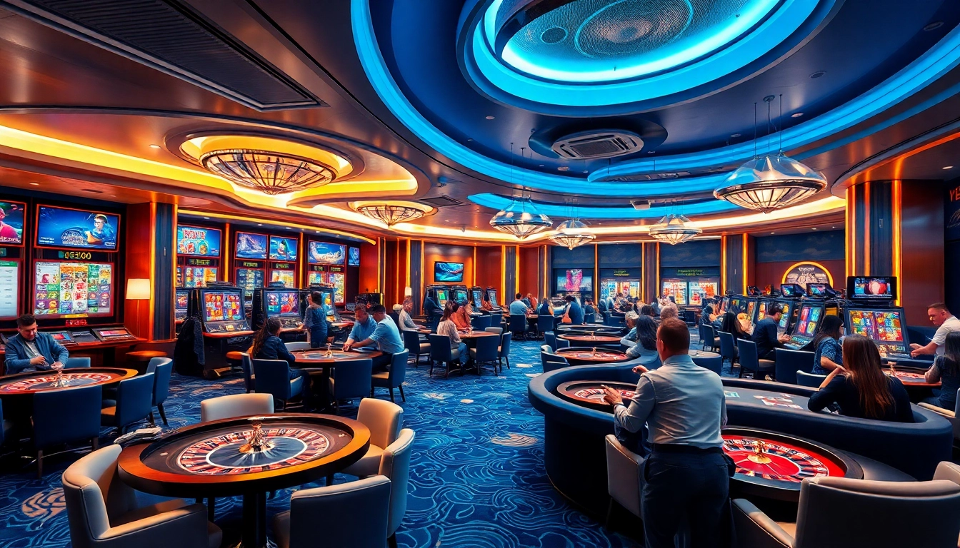 Entdecken Sie die aufregende Welt des casino online schweiz in einem modernen, luxuriösen Online-Casino mit vielfältigen Spielen.
