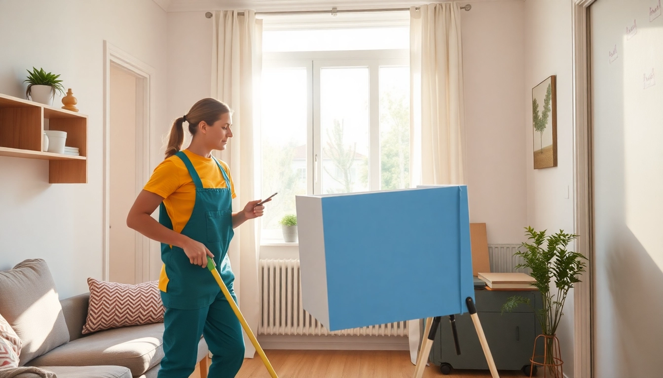 Räumung Wien mit professionellem Team, das eine Wohnung besenrein hinterlässt.