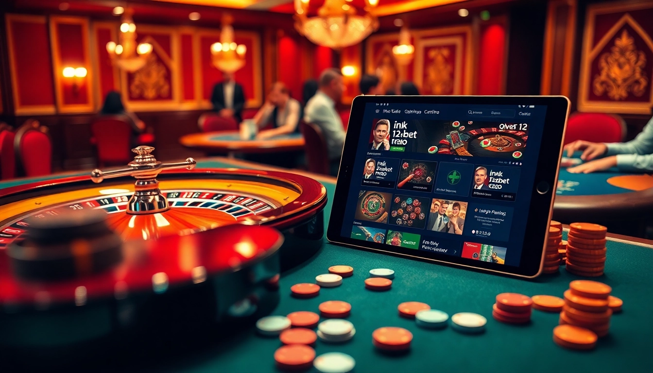 Experience thrilling gambling at the luxurious 12bet table with diverse games and betting options.
