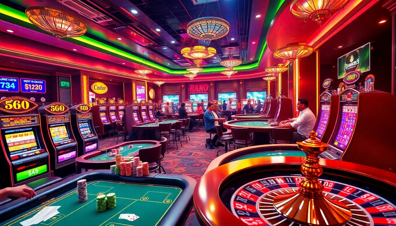 Experience the vibrant thrill of 88i bet as players engage in exciting casino games.