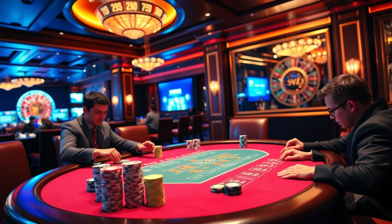 Experience thrilling moments at s8.com with a vibrant casino atmosphere and poker excitement.