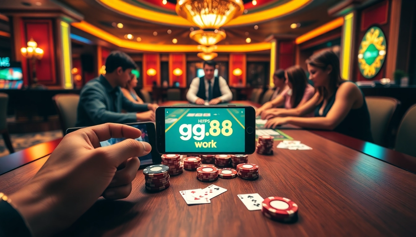 Experience thrilling betting at https://gg88.work/ with engaging casino gameplay and luxurious atmosphere.