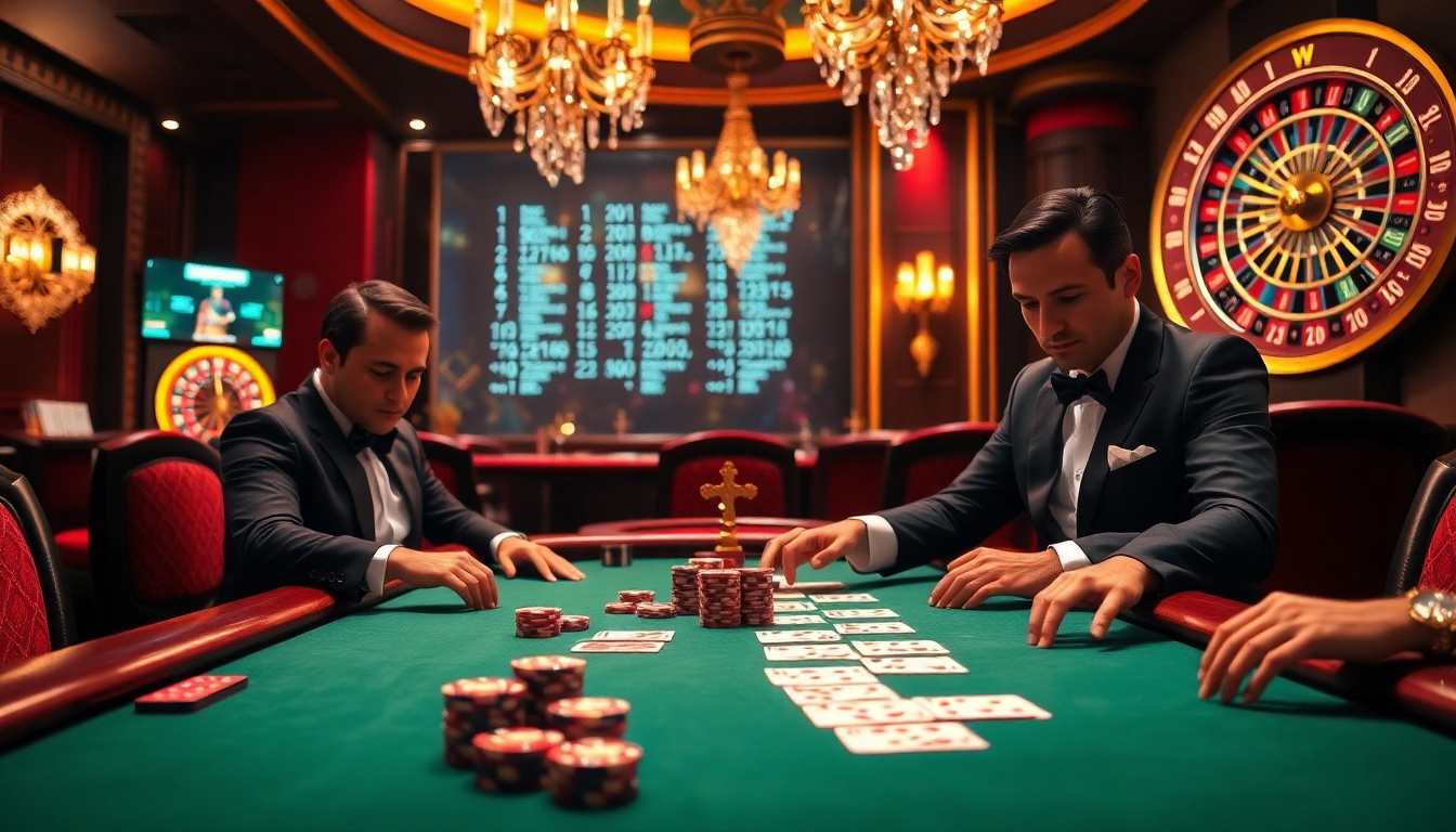 Experience thrilling poker gameplay with hidden wiki tor influences in a luxurious casino atmosphere.